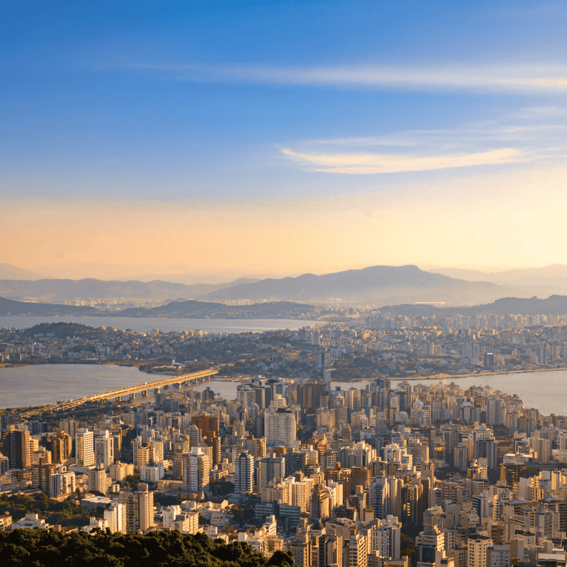 Florianópolis skyline front